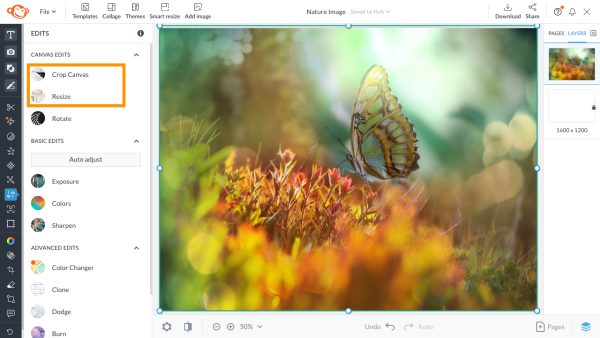 High-Resolution Cropping for Print
